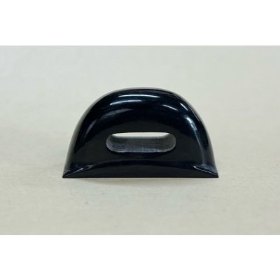 画像1: 水牛栗形　丸　台付