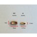 画像2:  鵐目（しとどめ）　極上品　栗型用　1組 (2)