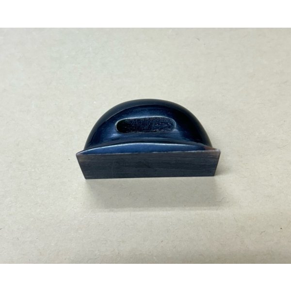 画像2: 水牛栗形　丸　台付 (2)